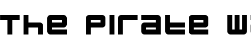 Font : blockit-Normal Custom Text : The Pirate Way Test your own text here Click to download or to view this font on a tshirt that can be custom printed in Bali