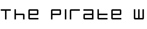 Font : blockit-Thin Custom Text : The Pirate Way Test your own text here Click to download or to view this font on a tshirt that can be custom printed in Bali