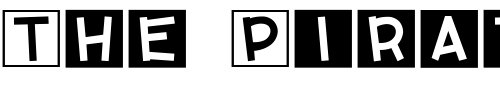 Font : cube-vol Custom Text : The Pirate Way Test your own text here Click to download or to view this font on a tshirt that can be custom printed in Bali