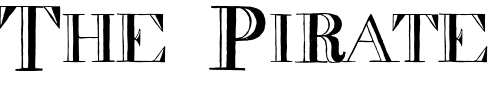 Font : decadence-condensed Custom Text : The Pirate Way Test your own text here Click to download or to view this font on a tshirt that can be custom printed in Bali