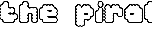 Font : dottocrema Custom Text : The Pirate Way Test your own text here Click to download or to view this font on a tshirt that can be custom printed in Bali