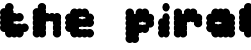 Font : dottomokka Custom Text : The Pirate Way Test your own text here Click to download or to view this font on a tshirt that can be custom printed in Bali