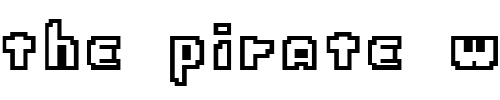 Font : ebrain2 Custom Text : The Pirate Way Test your own text here Click to download or to view this font on a tshirt that can be custom printed in Bali