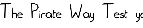 Font : edcom Custom Text : The Pirate Way Test your own text here Click to download or to view this font on a tshirt that can be custom printed in Bali