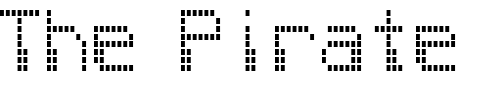 Font : electron-8f Custom Text : The Pirate Way Test your own text here Click to download or to view this font on a tshirt that can be custom printed in Bali