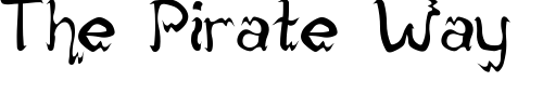 Font : fack Custom Text : The Pirate Way Test your own text here Click to download or to view this font on a tshirt that can be custom printed in Bali