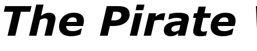 Font : font225 Custom Text : The Pirate Way Test your own text here Click to download or to view this font on a tshirt that can be custom printed in Bali