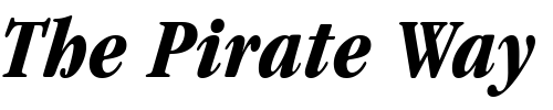 Font : font255 Custom Text : The Pirate Way Test your own text here Click to download or to view this font on a tshirt that can be custom printed in Bali