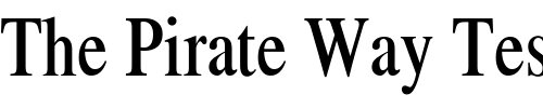 Font : ft48 Custom Text : The Pirate Way Test your own text here Click to download or to view this font on a tshirt that can be custom printed in Bali