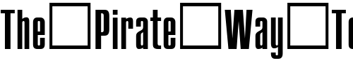 Font : ft59 Custom Text : The Pirate Way Test your own text here Click to download or to view this font on a tshirt that can be custom printed in Bali