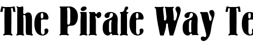 Font : ft61-Normal Custom Text : The Pirate Way Test your own text here Click to download or to view this font on a tshirt that can be custom printed in Bali