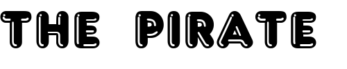Font : ft80 Custom Text : The Pirate Way Test your own text here Click to download or to view this font on a tshirt that can be custom printed in Bali