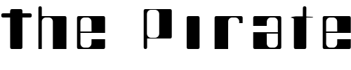 Font : intergalatic Custom Text : The Pirate Way Test your own text here Click to download or to view this font on a tshirt that can be custom printed in Bali