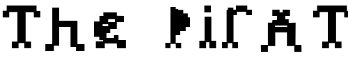 Font : invader Custom Text : The Pirate Way Test your own text here Click to download or to view this font on a tshirt that can be custom printed in Bali