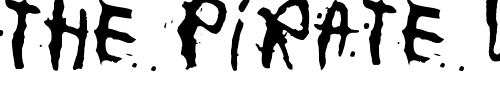 Font : junkohanhero Custom Text : The Pirate Way Test your own text here Click to download or to view this font on a tshirt that can be custom printed in Bali