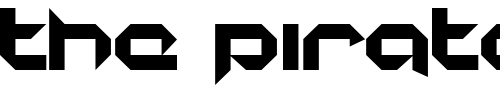 Font : korunishi Custom Text : The Pirate Way Test your own text here Click to download or to view this font on a tshirt that can be custom printed in Bali