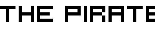 Font : microN55 Custom Text : The Pirate Way Test your own text here Click to download or to view this font on a tshirt that can be custom printed in Bali