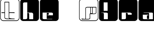 Font : paper-chase-2-blocked-inside Custom Text : The Pirate Way Test your own text here Click to download or to view this font on a tshirt that can be custom printed in Bali