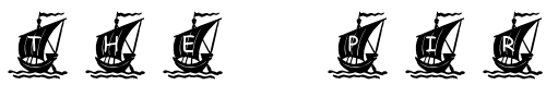 Font : pf-on-the-sea1 Custom Text : The Pirate Way Test your own text here Click to download or to view this font on a tshirt that can be custom printed in Bali