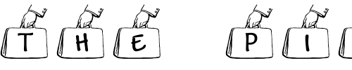 Font : pf_bcase1 Custom Text : The Pirate Way Test your own text here Click to download or to view this font on a tshirt that can be custom printed in Bali