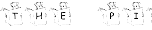 Font : pf_dog2 Custom Text : The Pirate Way Test your own text here Click to download or to view this font on a tshirt that can be custom printed in Bali