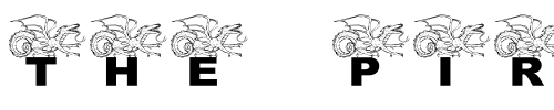 Font : pf_dragon-flying Custom Text : The Pirate Way Test your own text here Click to download or to view this font on a tshirt that can be custom printed in Bali