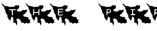 Font : pf_fall-leaf1 Custom Text : The Pirate Way Test your own text here Click to download or to view this font on a tshirt that can be custom printed in Bali