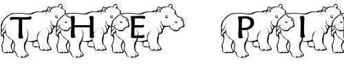 Font : pf_hippo1 Custom Text : The Pirate Way Test your own text here Click to download or to view this font on a tshirt that can be custom printed in Bali