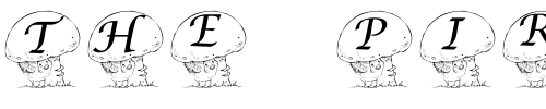 Font : pf_mushroombird1 Custom Text : The Pirate Way Test your own text here Click to download or to view this font on a tshirt that can be custom printed in Bali