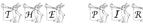 Font : pf_partyrabbit Custom Text : The Pirate Way Test your own text here Click to download or to view this font on a tshirt that can be custom printed in Bali