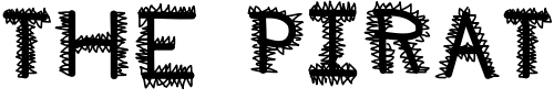 Font : pf_veryverybadfont20 Custom Text : The Pirate Way Test your own text here Click to download or to view this font on a tshirt that can be custom printed in Bali