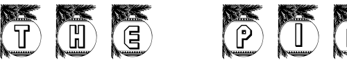 Font : pf_xmas_glass_ball Custom Text : The Pirate Way Test your own text here Click to download or to view this font on a tshirt that can be custom printed in Bali