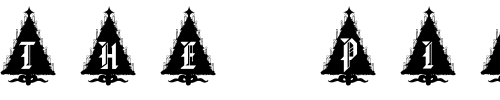 Font : pf_xmas_tree4 Custom Text : The Pirate Way Test your own text here Click to download or to view this font on a tshirt that can be custom printed in Bali
