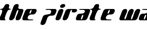 Font : pg-GENE Custom Text : The Pirate Way Test your own text here Click to download or to view this font on a tshirt that can be custom printed in Bali