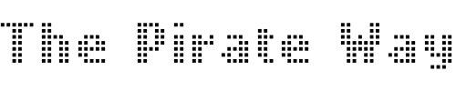 Font : quant-Light Custom Text : The Pirate Way Test your own text here Click to download or to view this font on a tshirt that can be custom printed in Bali