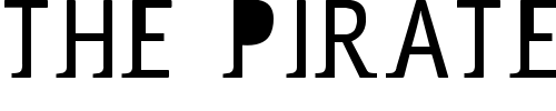 Font : saneserif Custom Text : The Pirate Way Test your own text here Click to download or to view this font on a tshirt that can be custom printed in Bali