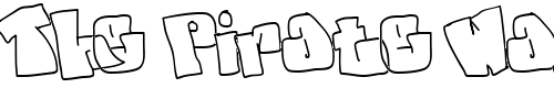 Font : spanky-20-second-version Custom Text : The Pirate Way Test your own text here Click to download or to view this font on a tshirt that can be custom printed in Bali