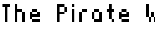 Font : supernatural_10_02 Custom Text : The Pirate Way Test your own text here Click to download or to view this font on a tshirt that can be custom printed in Bali