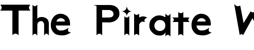 Font : week-sRB Custom Text : The Pirate Way Test your own text here Click to download or to view this font on a tshirt that can be custom printed in Bali